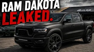 The Ram Dakota Just Leaked