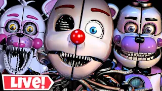 PLAYING FNAF SISTER LOCATION FOR THE FIRST TIME