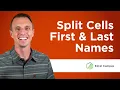 How To Split Cells With Text To Columns In Excel
