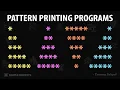 Pattern Printing Programs - Introduction Why Pattern Printing Programs are Important