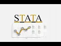 How to create a trend line graph in STATA software