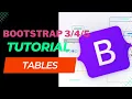 Tables Bootstrap Tutorial Bootstrap 3 4 and Bootstrap 5