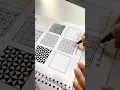 Zentangle pattern practice book