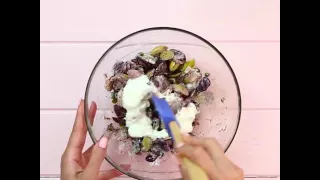 أكلة خفيفة سريعة وهنية وصفة بجبنة دومتي كريمي زيتون بعيش الباجيت لأحلى فطار وعشاء في السريع 