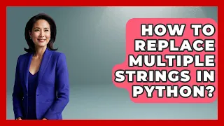 How To Replace Multiple Strings In Python - Python Code School
