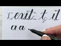 Calligraphy Mistakes Stop Crowding Letters