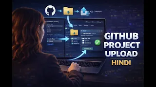 How To Create A Repository And Upload Project On Github Host Your Project Hindi