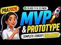 MVP Prototype Quick Revision PBA Computer Science Class 11 12 2026
