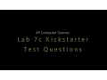 APCS Lab7c Test Questions Inheritance