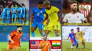 Download Malaysia U23 vs India U23(2-1)|India gets another Injury blow|Sevilla FC to play in India MP3