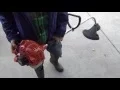 How to start a Echo GT-225 i75 trimmer on cold start
