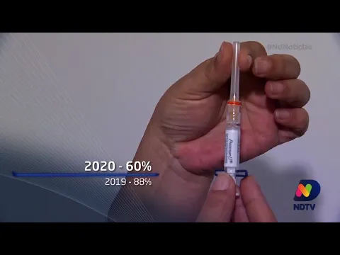 Vacinação infantil apresenta queda em 2020