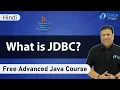 What is JDBC in Advanced Java JDBC Tutorial Hindi