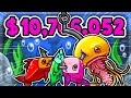 I Made 10 706 052 Catching LEGENDARY Fish in Tiny Fishing