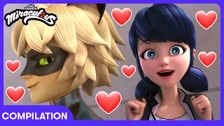CAT NOIR FLIRTS WITH MARINETTE! 🥰 ❤️ 🐞 - The Best Of Miraculous Ladybug