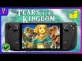 The Legend of Zelda Tears of the Kingdom - Settings and Lossless Scaling on Steam Deck