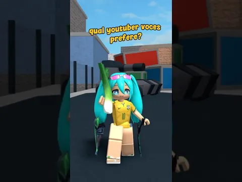 QUAL É O YOUTUBER FAVORITO DE VOCÊS?  #roblox #memes #mm2