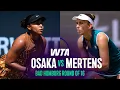 Naomi Osaka vs Elise Mertens 2026 Bad Homburg Round of 16 WTA Match Highlights