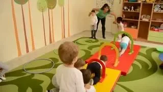 спотривна естафета садочок Обійми 