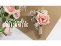 DIY Basic Boutonniere Super Simple