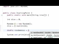Learn Java Tutorial 1 17 Random Class and Methods