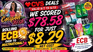 CVS Couponing 78 Worth of Products for ONLY 8 69 Rolling ECB Haul