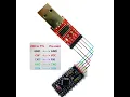 TB196 USB Adapter Pro Mini Download cable USB to RS232 TTL Serial ports
