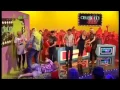Keith Lemon falls over trips up on gunge - Celebrity Juice 25th March 2009