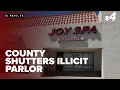 County temporarily shuts down Joy Spa in west El Paso due to alleged illicit activity