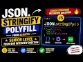 Implement JSON stringify Polyfill Step by Step JavaScript Interview Prep