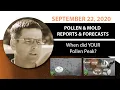 Seasonal Allergy Forecast Pollen and Mold Counts September 22 2020