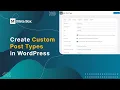 How To Create Custom Post Types in WordPress Meta Box Tutorials