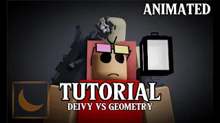 TUTORIAL Forsaken UST Animated Roblox Animation 