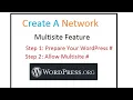 How to make a setup wordpress multisite step by step 2020