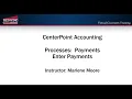 How to Enter Writing in CenterPoint