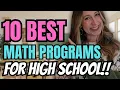 10 BEST Online High School Math Curriculum Picks - Homeschool Math Programs for High School