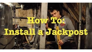 How To Install A Jack Post - Home Repair