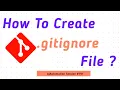 How To Create gitignore File Different Ways to Create gitignore with Git Bash VS Code Notepad