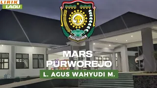 mars purworejo lirik lagu