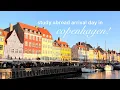 travel with me to study abroad in copenhagen DIS arrival day vlog