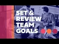 Set Team Goals Presentation Template