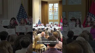 Erika Kirk speaks in AR as Gov Sanders offers support for Turning Point USA s Club America