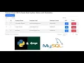 Django Mysql CRUD Create Read Update Delete with Datatables