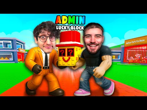 Video Thumbnail: OP ADMIN LUCKY BLOCK BRAINROT GOD ΣΤΟ STEAL A BRAINROT!