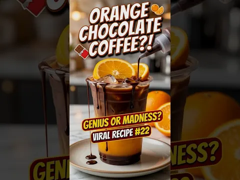 Worst Coffee Ever or Pure Genius? #Shorts #Coffee #Recipe #FoodShorts #IcedCoffee #CoffeeLover