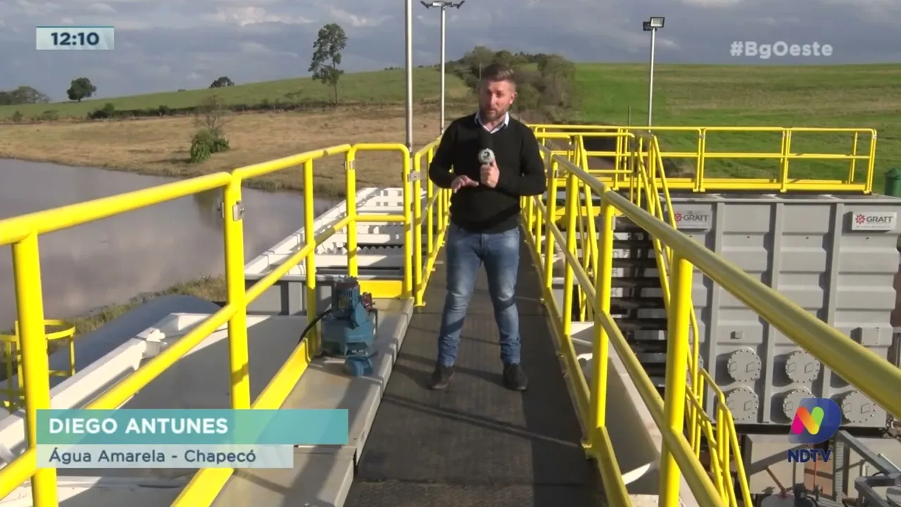 Estação de Tratamento Sul da Casan já está pronta para entrar em operação em Chapecó