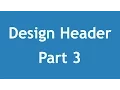 Arabic Tutorial Create Template 3 - Design Header Part 3