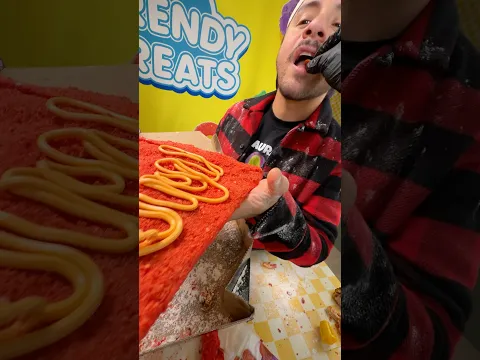 Fans Visit My Store Requesting SPICY HOT CHEETO PIZZA 🔥 #giantfreezedry
