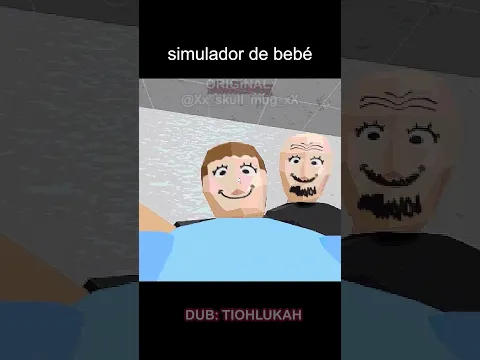 simulador de bebé - Xx_skull_mug_xX FANDUB EN ESPAÑOL #shorts #memes #comedy #baby