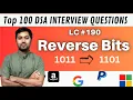 LC 190 Reverse Bits Daily DSA interview problem practice